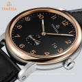 Luxus Rose Gold Herren Armbanduhr Chronograph Automatik Uhr 72288